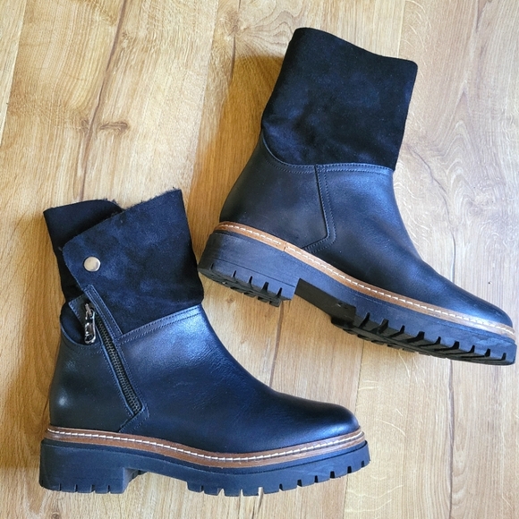 Fabianelli Leather Boots size 9 - Picture 2 of 9